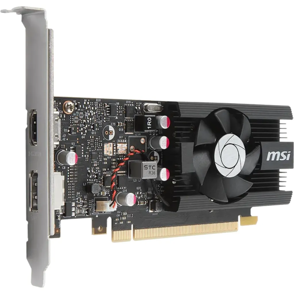 Imagen 3 de Tarjeta de Video MSI Nvidia GeForce GT 1030 2G LP OC, 64 bits, Bajo perfil, DisplayPort / HDMI™