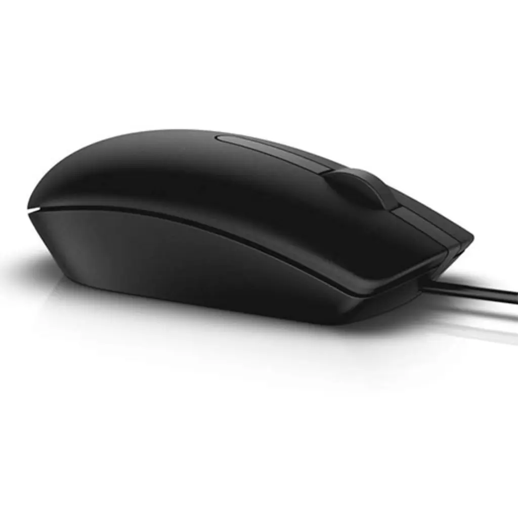 Imagen 2 de Mouse Alámbrico Dell MS116-BK Óptico 1000DPI 125Hz 3 botones USB Color negro