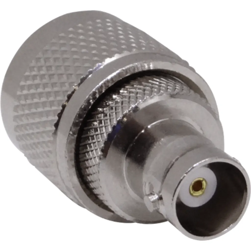 Imagen 1 de BNC-Hembra UHF-Macho/PL259-Macho Adaptador Copla Coaxial
