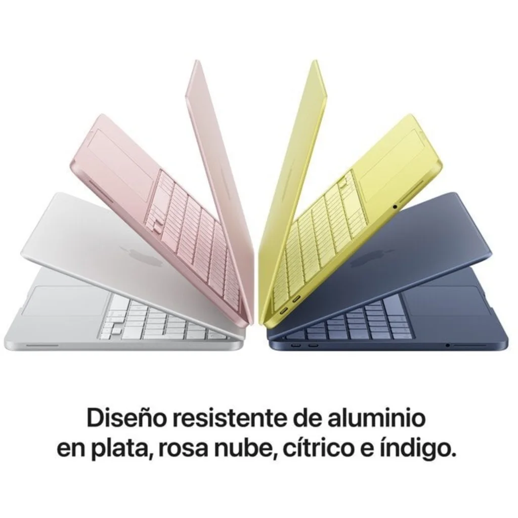 Imagen 3 de MacBook Neo 13/ A18 6C/ GPU 5C/ 8 RAM/ 256GB Citrus