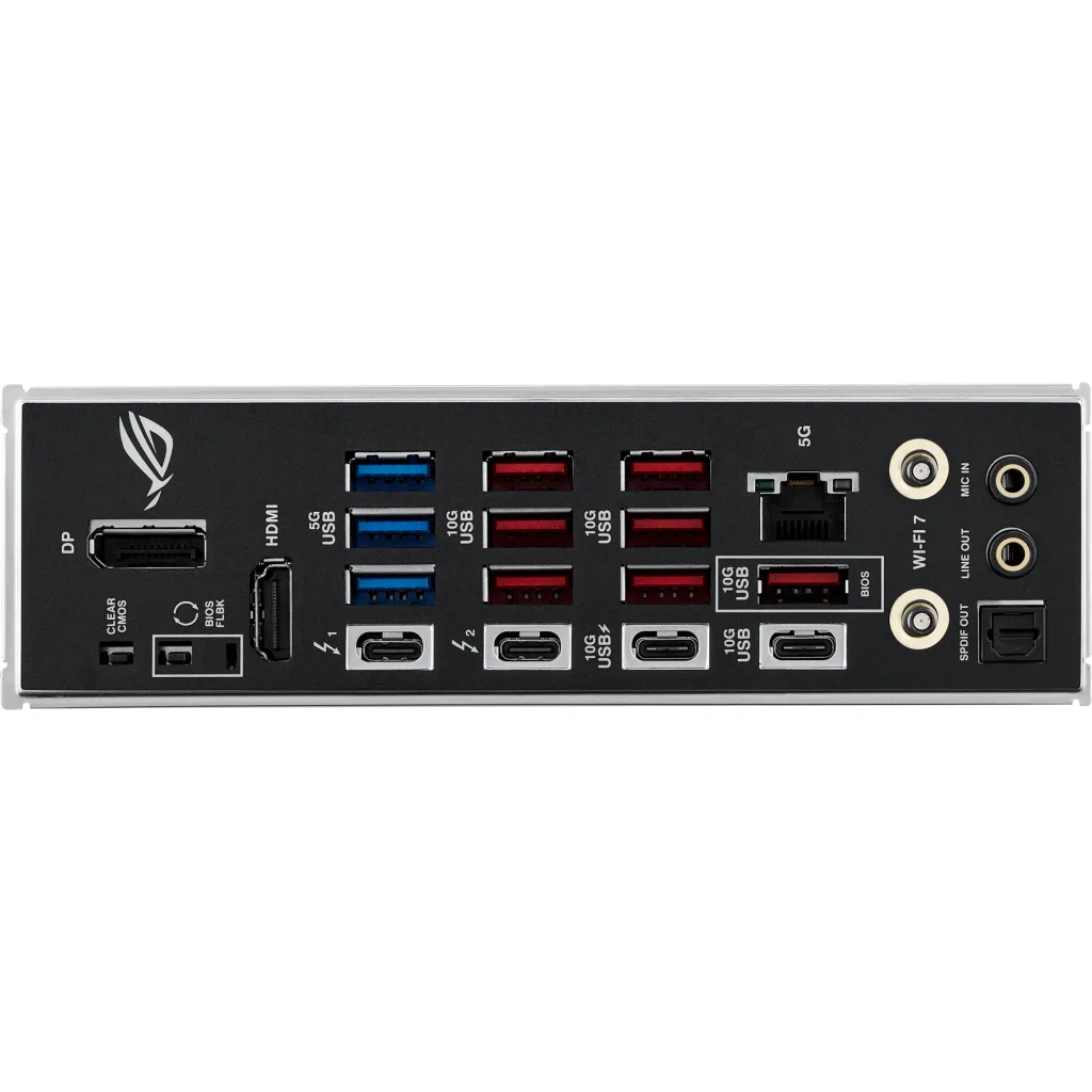 Imagen 5 de Tarjeta Madre Asus ROG Strix Z890-E Gaming WiFi LGA1851 4*DDR5 7*M.2 DP HDMI ThB