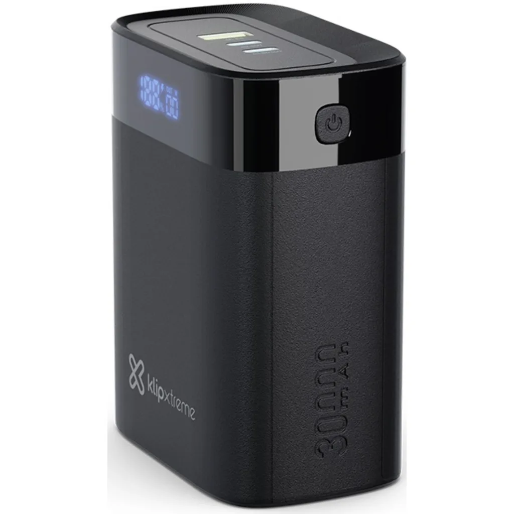 Imagen 4 de Power Bank KlipX KPB-850, 30.000mAh 140W, USB C PD, Negro