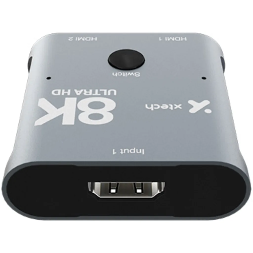 Imagen 6 de Xtech - 8K HDMI 2-Port Bidirectional Switch - Aluminum Alloy XHA-440