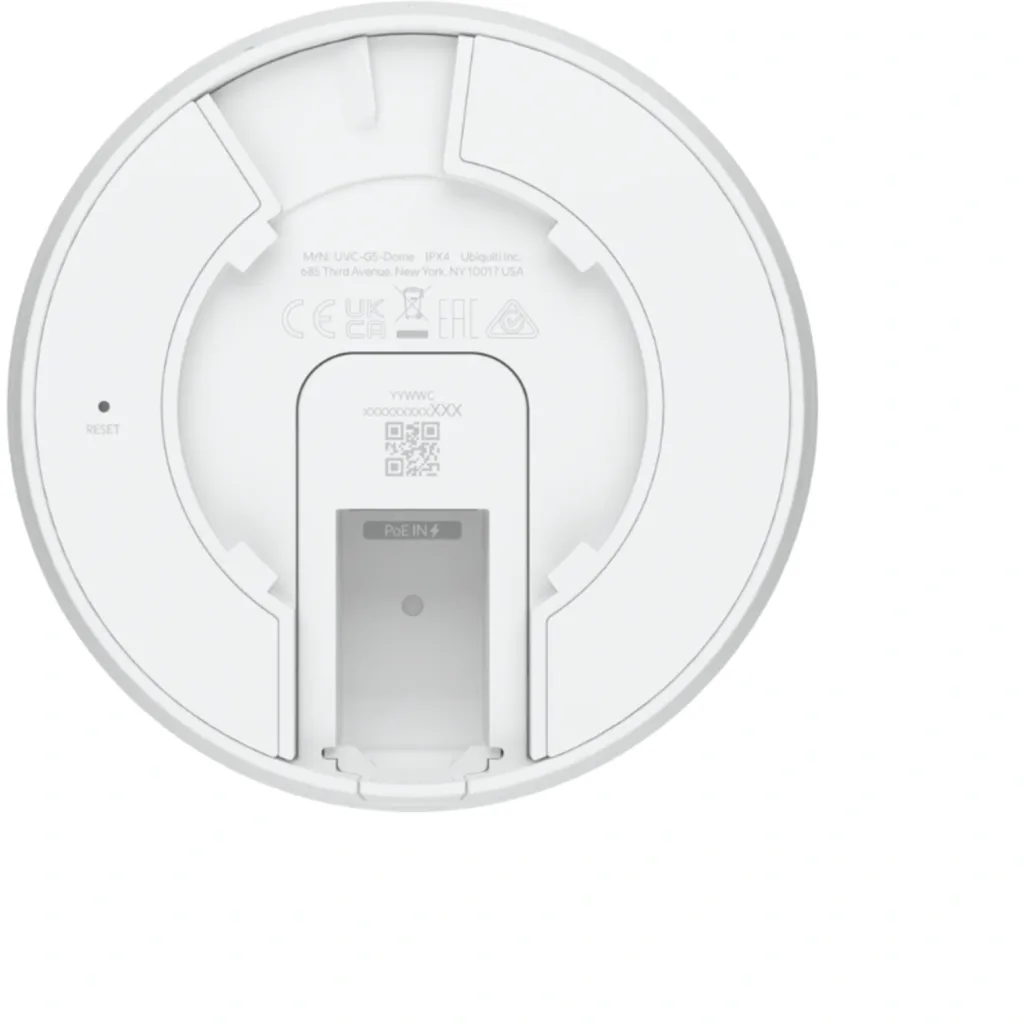 Imagen 4 de Cámara Domo Ubiquiti G5-DOME, 2K HD V55º 1-100 IK08 IR MIC/SPK Req-POE