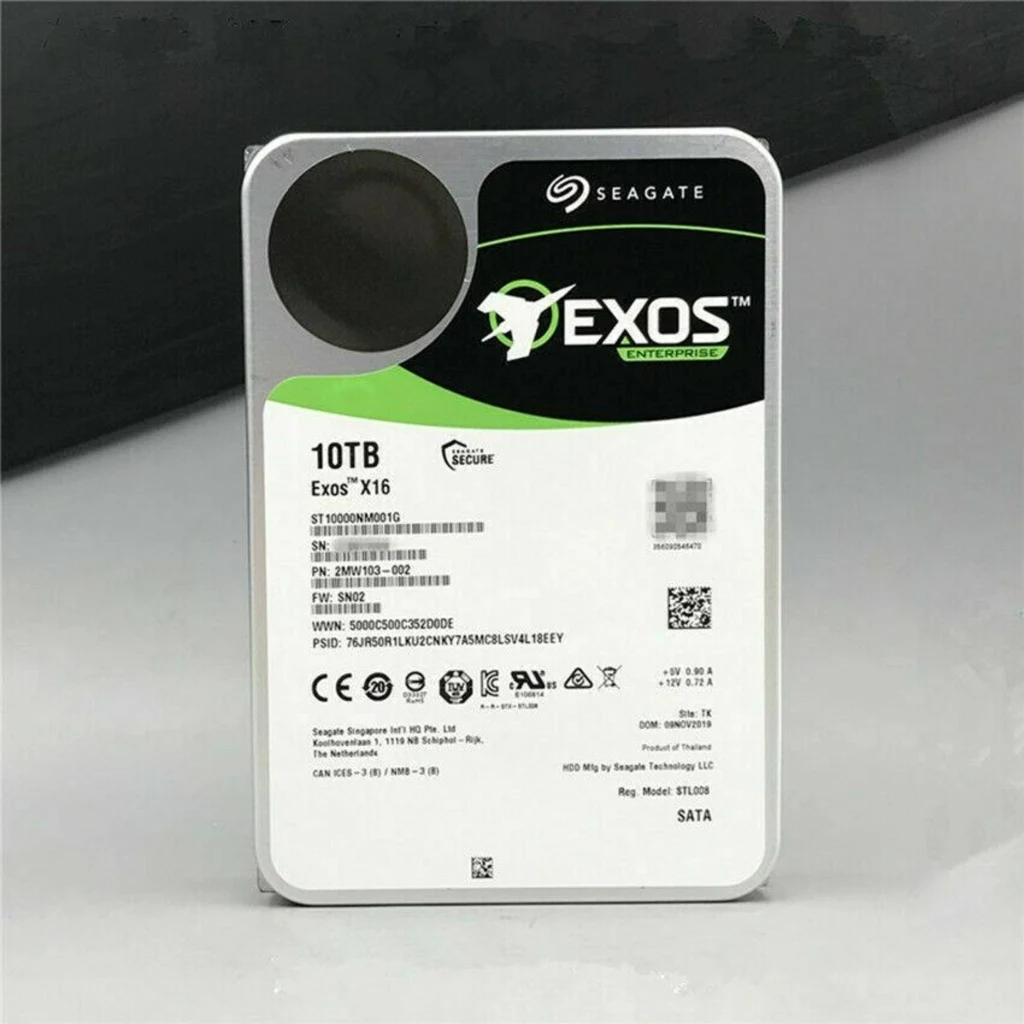 Imagen 1 de Disco Duro Seagate Enterprise 10TB 3.5" 7200RPM SATA3 6.0Gbps