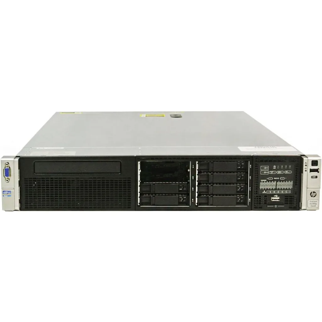 Imagen 1 de Proliant DL 380 G8 2 xE5-2630 2.3 GHz 6-Cores, 32GB RAM, 2x 600GB HDD SAS 10K (Reacondicionado)