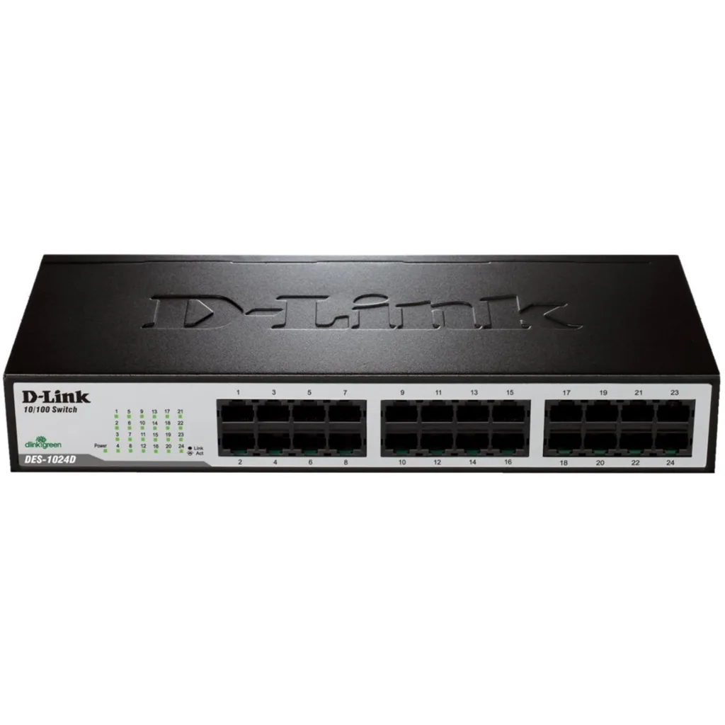 Imagen 1 de Switch DLink 24 Port 10/100 Rackeable