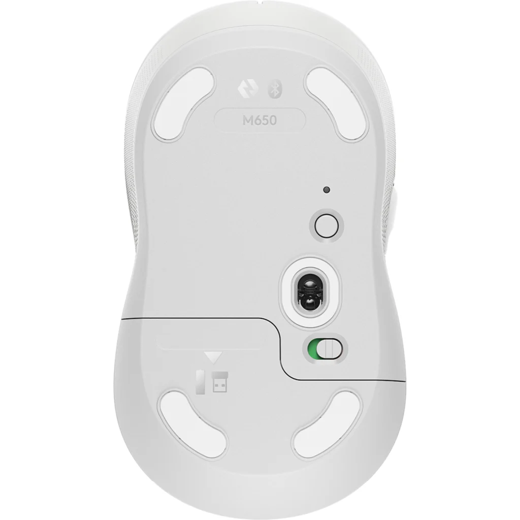 Imagen 5 de Mouse Inalámbrico Logitech Signature M650 Óptico 2000DPI 5 Btns Recep USB Blanco