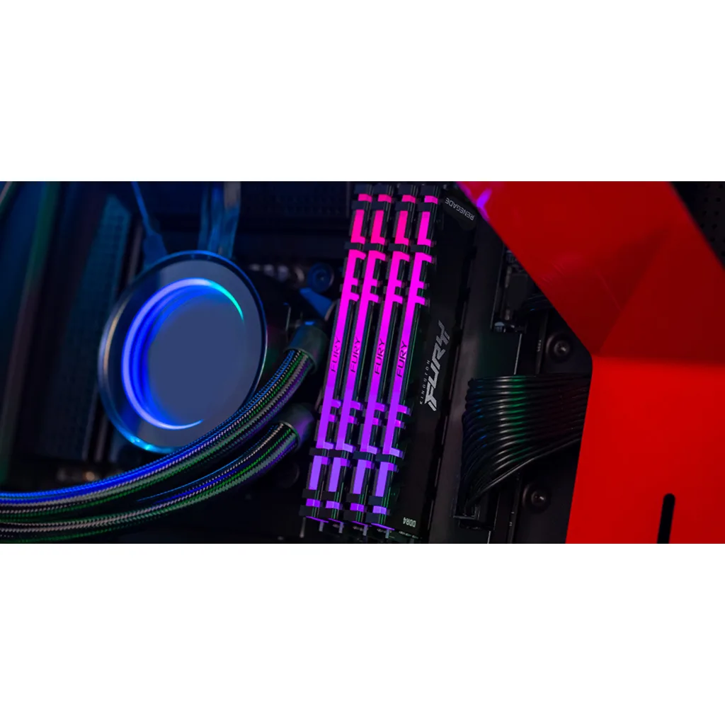 Imagen 23 de Memoria RAM 32GB DDR4 3600MHz DIMM CL16 Non-ECC 1.2V 288p - Kingston Fury