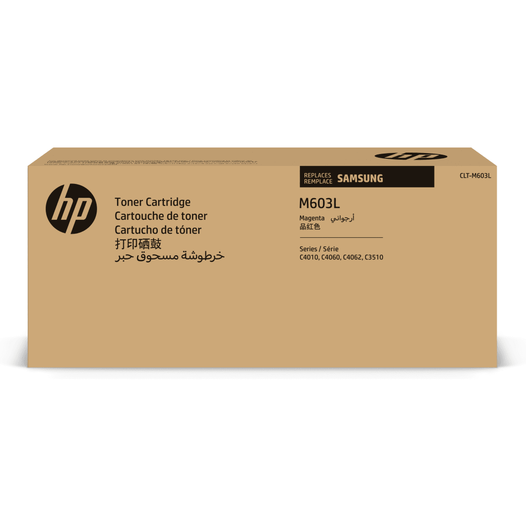 Toner HP Magenta para Samsung CLT-M603L, C4010ND/C4060FX/C4062FX, 10.000 Páginas