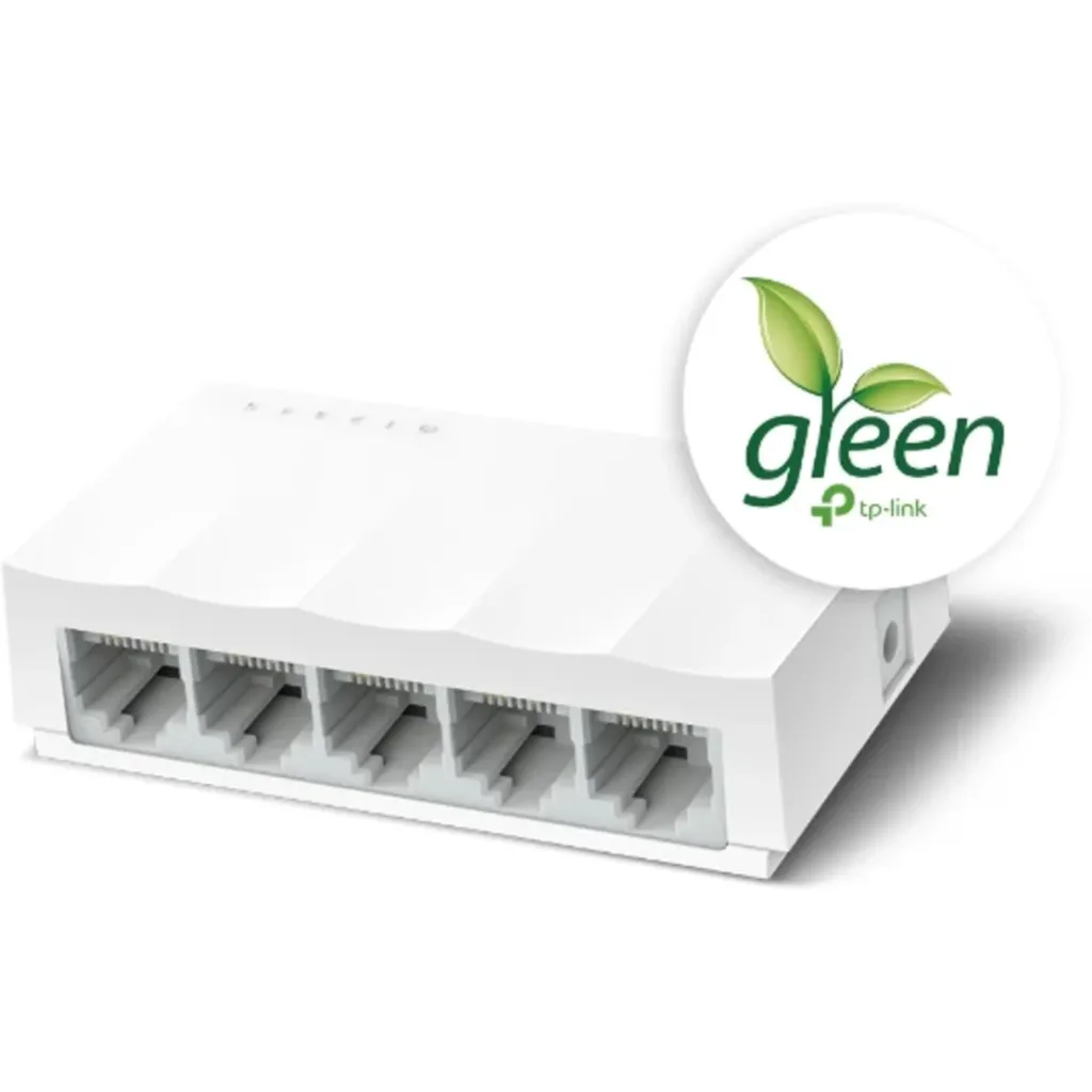 Imagen 1 de TP-link LS1005 LiteWave 5-Port 10/100 Mbps Desktop Switch PO