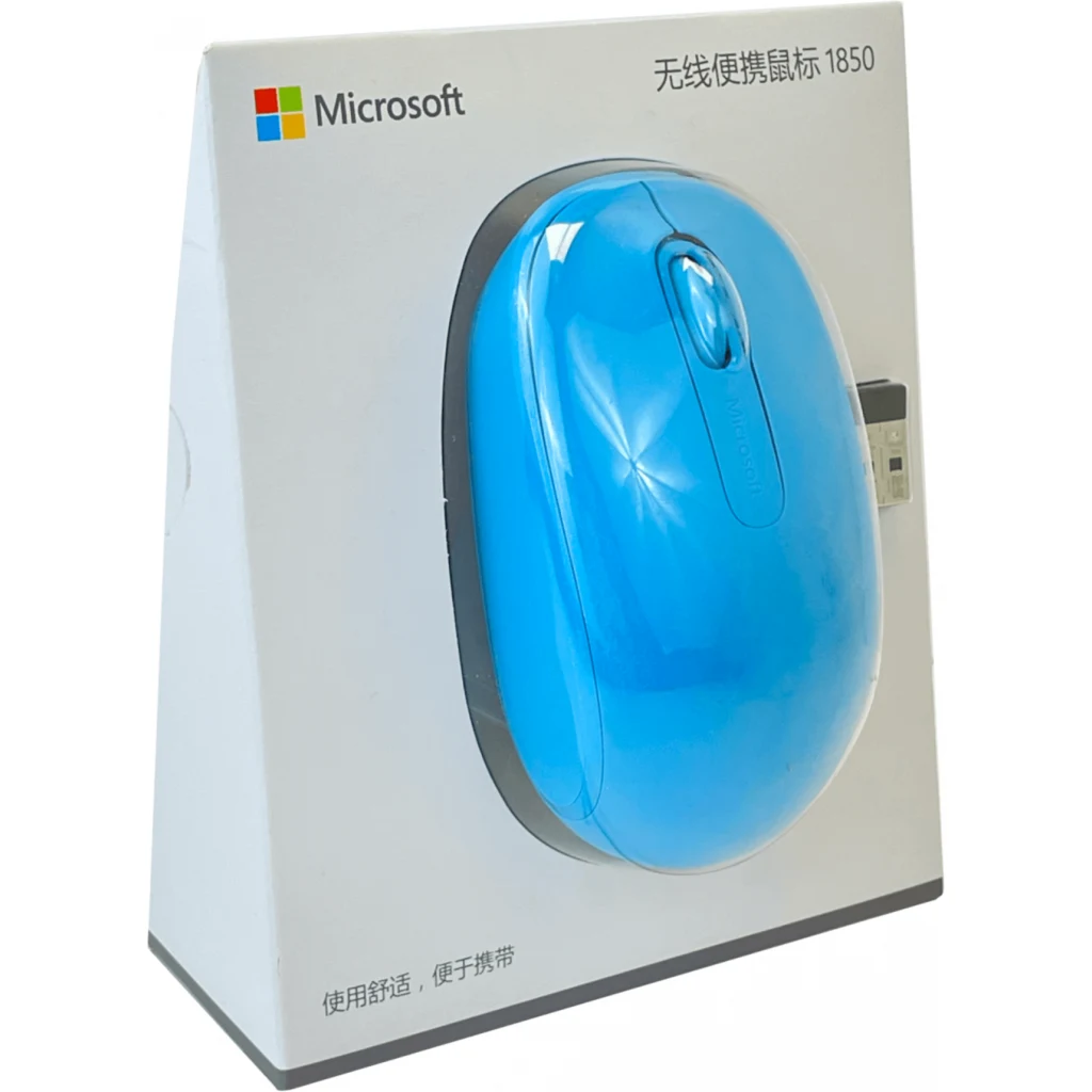 Mouse Celeste USB-AM inalambrico 2,4GHz req/1-AA Cyan-Blue