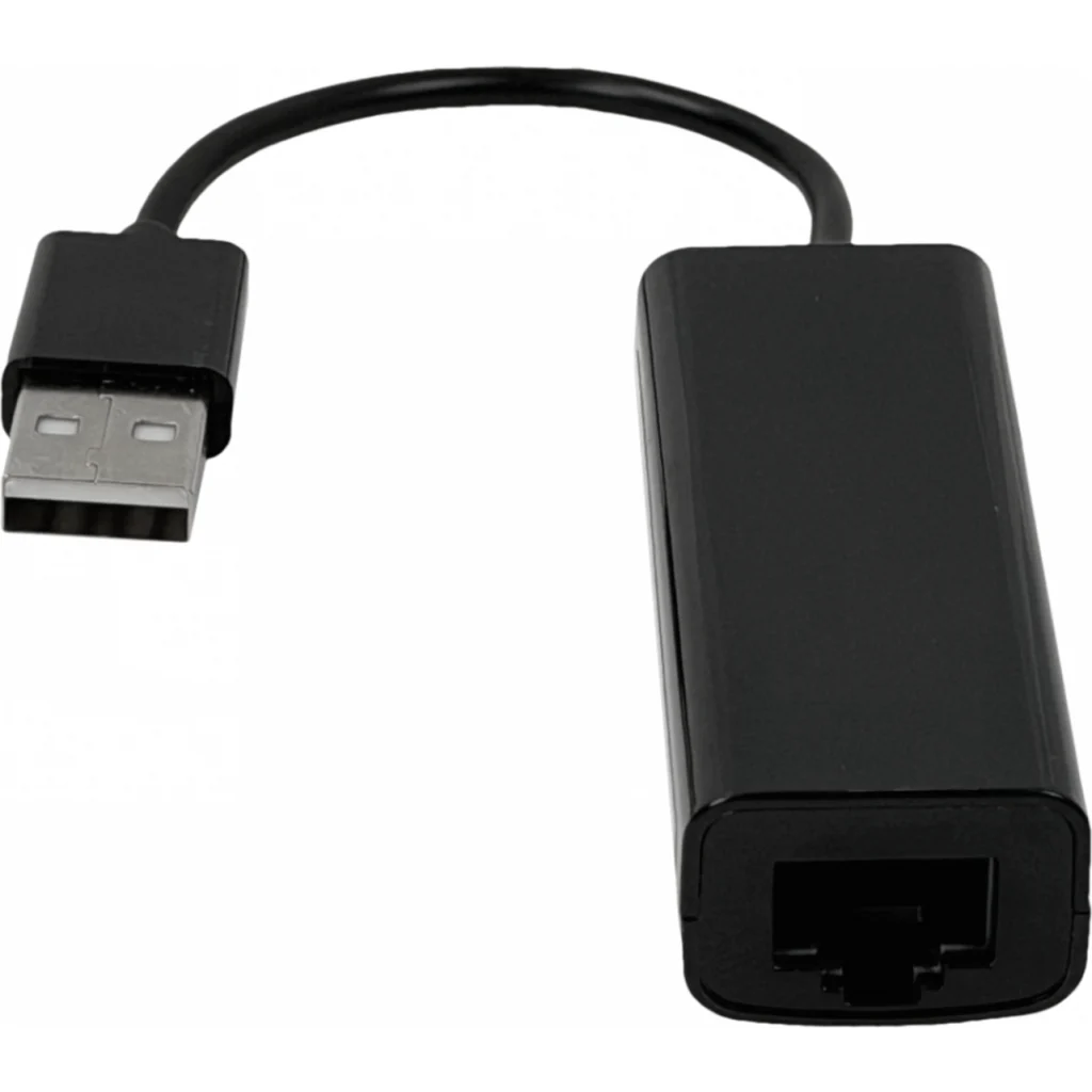 1-USB2.0-AM 1-LAN-RJ45-H Ethernet-USB 100mbps Chip-9700