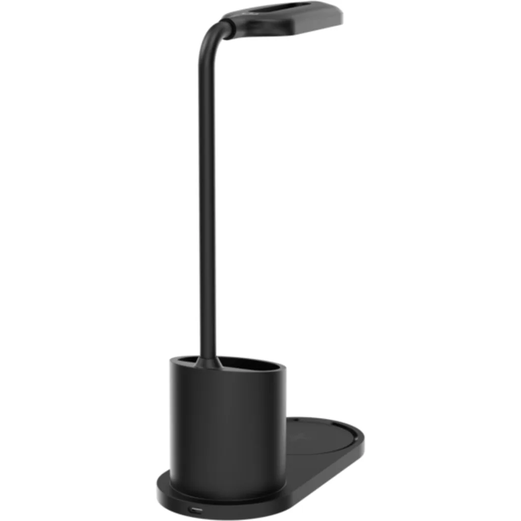 Imagen 4 de Lámpara LED de escritor XTech XTA-701, con portalápices y base de carga inalámbr