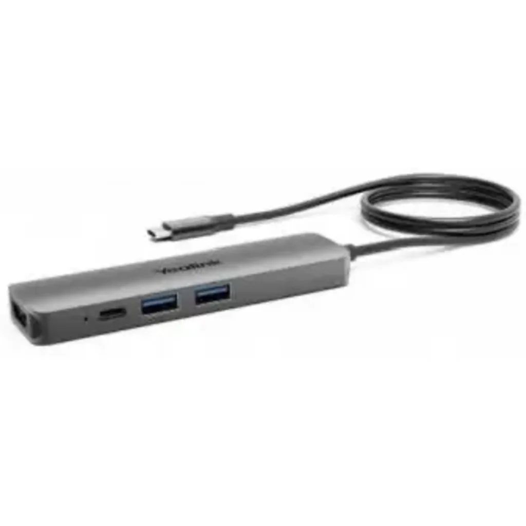 YEALINK Hub USB , 2 puertos USB 3.0 tipo A , 1HDMI, 1 USB tipo C