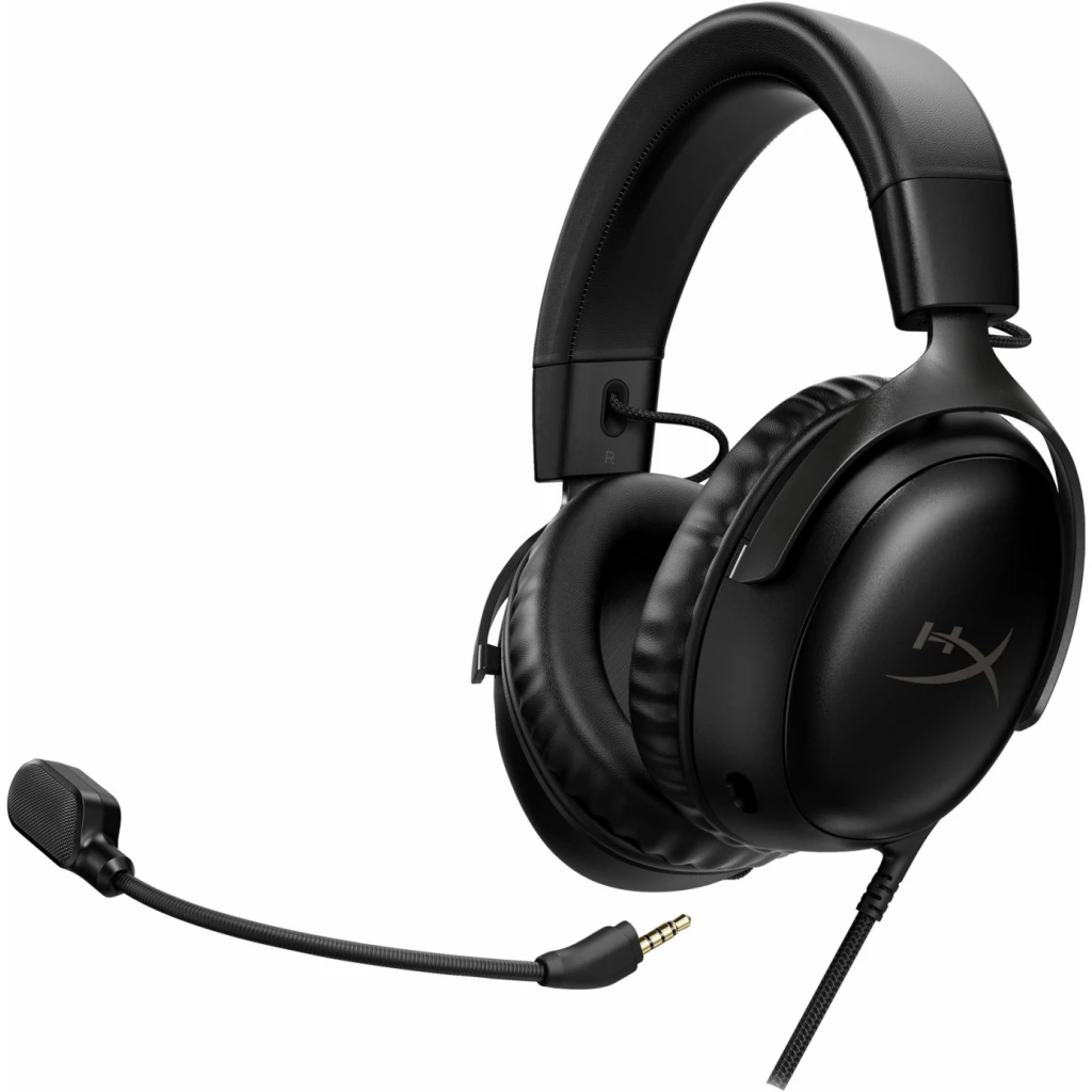 Audífonos Gamer Alámbricos HyperX Cloud III, USB C/A, 3.5mm DTS Color Negro