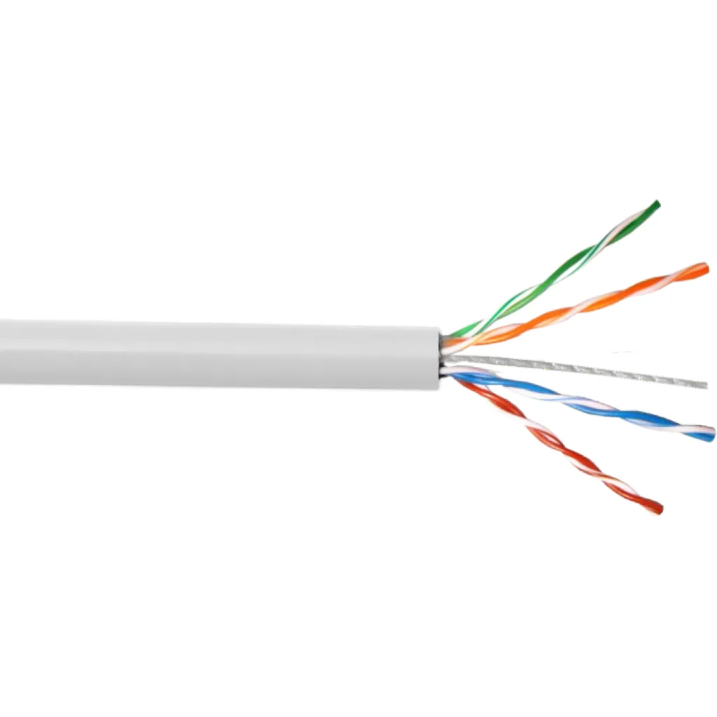 Cable de Red LinkChip Cat5E UTP AWG35 0,45mm PVC Rollo 305mts Color BLANCO