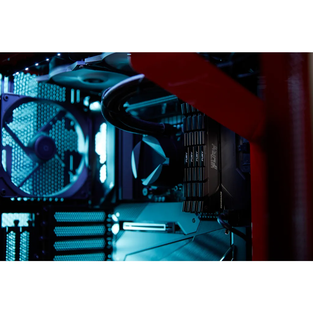 Imagen 9 de Memoria RAM 8GB DDR4 3600MHz DIMM CL16 Non-ECC 1.35V 288p FURY Renegade Black