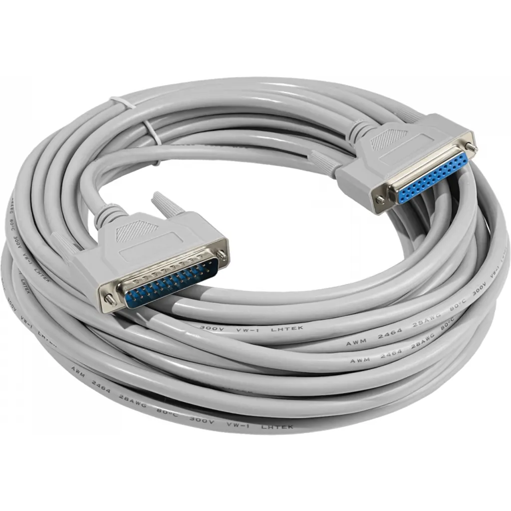 Imagen 1 de 10mt Cable DB25-Macho DB25-Hembra 1000cm