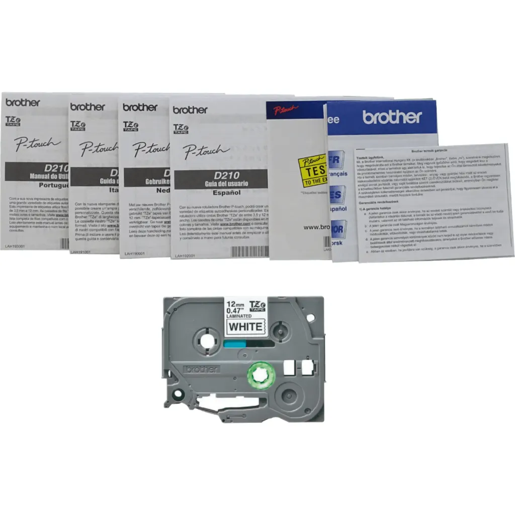 Imagen 4 de BROTHER Rotuladora Oficina QWERTY TZe/3,5-12mm req/6-AAA/fuente-9V