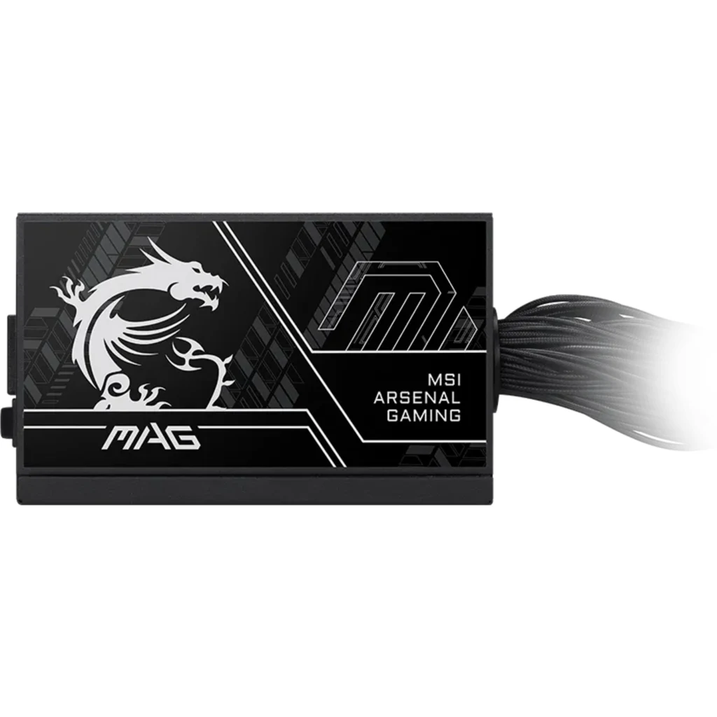 Imagen 1 de Fuente de Poder MSI MAG A750BN PCIE5 III 750W 80Plus Bronze No Mod Acti PFC ATX
