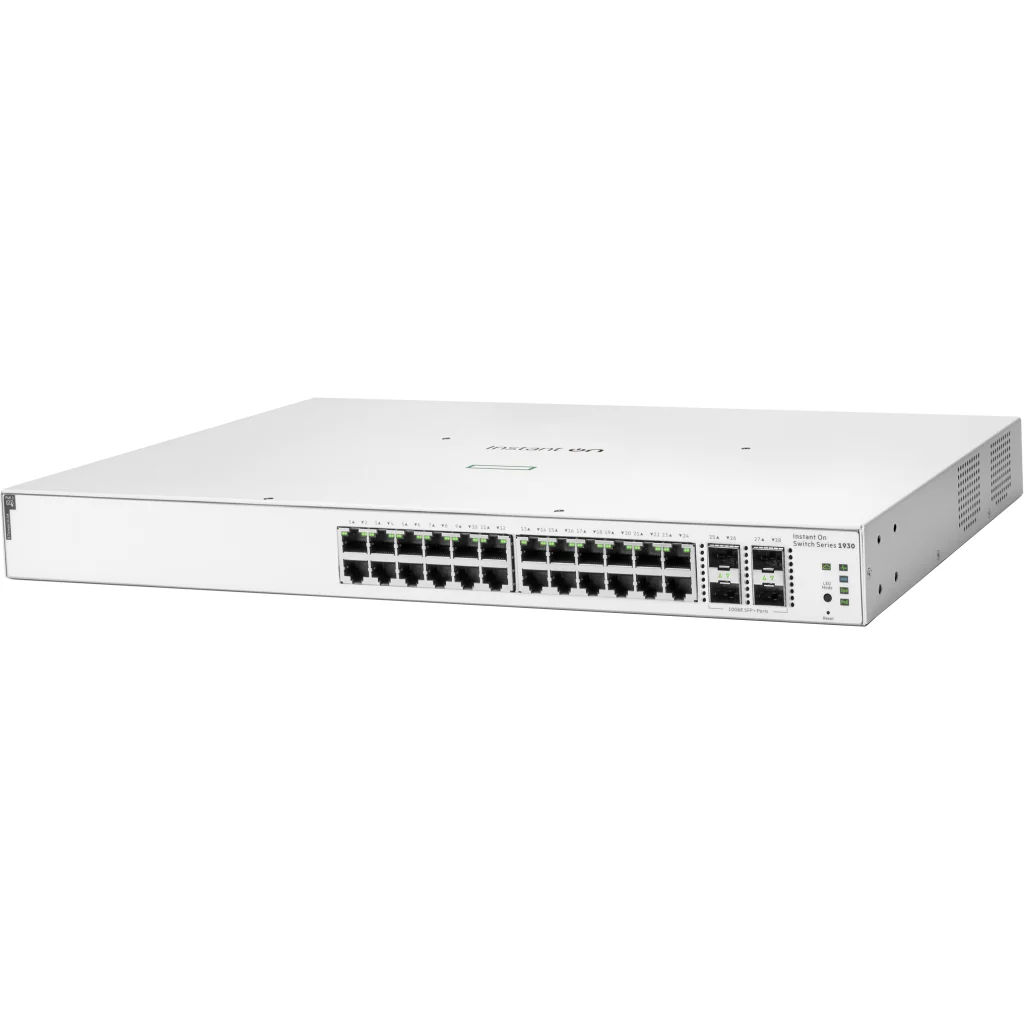 Imagen 1 de Switch Aruba Instant On 1930, 24 Puertos PoE 10/100/1000Mbps + 4 SFP+ 370W Admin