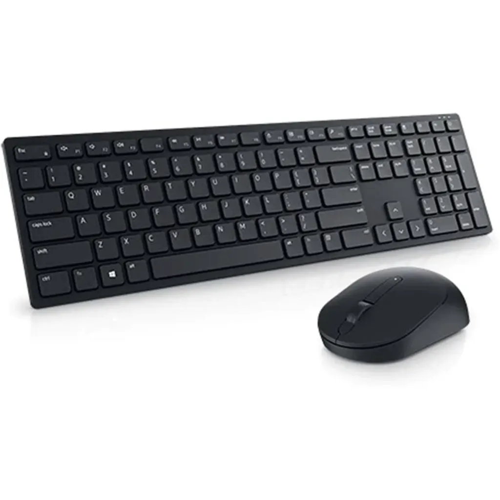 Kit Teclado Mouse Inalámbrico Dell Pro KM5221W 2.4Ghz Color Negro