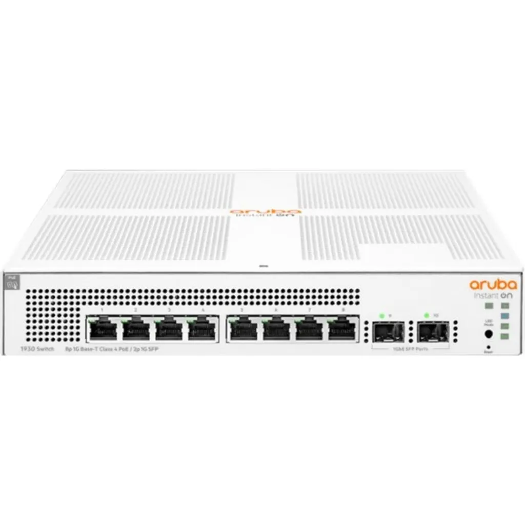 Imagen 4 de Switch HPE Aruba Instant On 1930 8-Port Gigabit PoE+ Compliant, con SFP