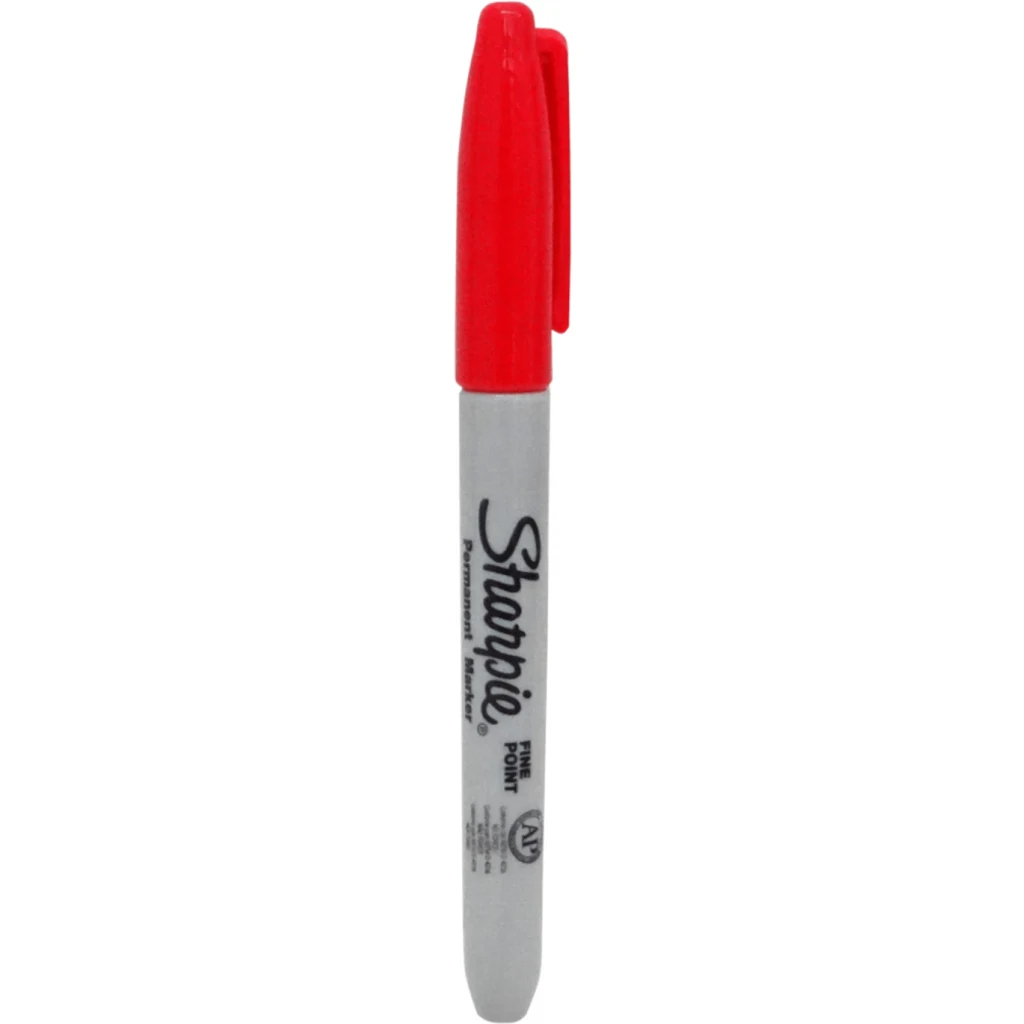 Imagen 1 de SHARPIE Fino Rojo Permanente Marcador Plumon unidad 1812766