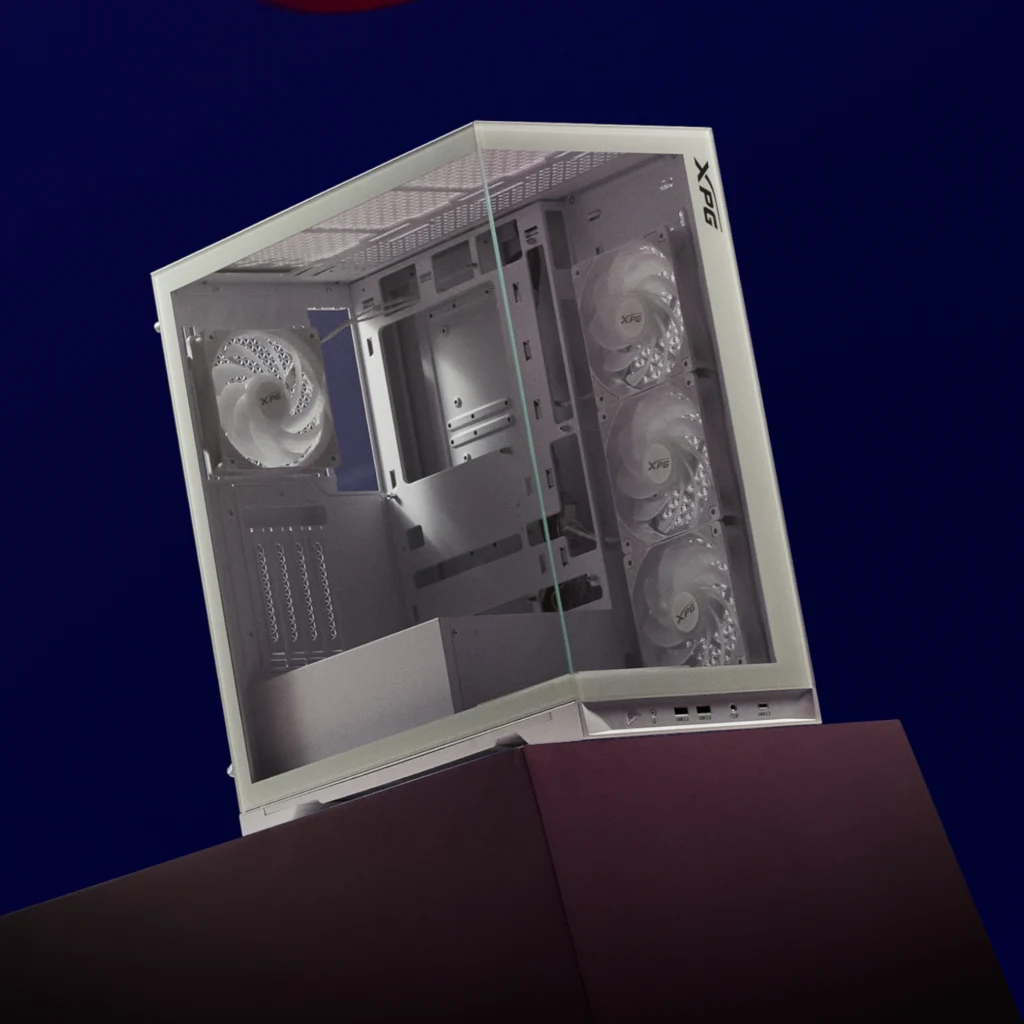 Imagen 6 de Gabinete XPG INVADER X BTF ATX 5 Vent. ARGB Blanco