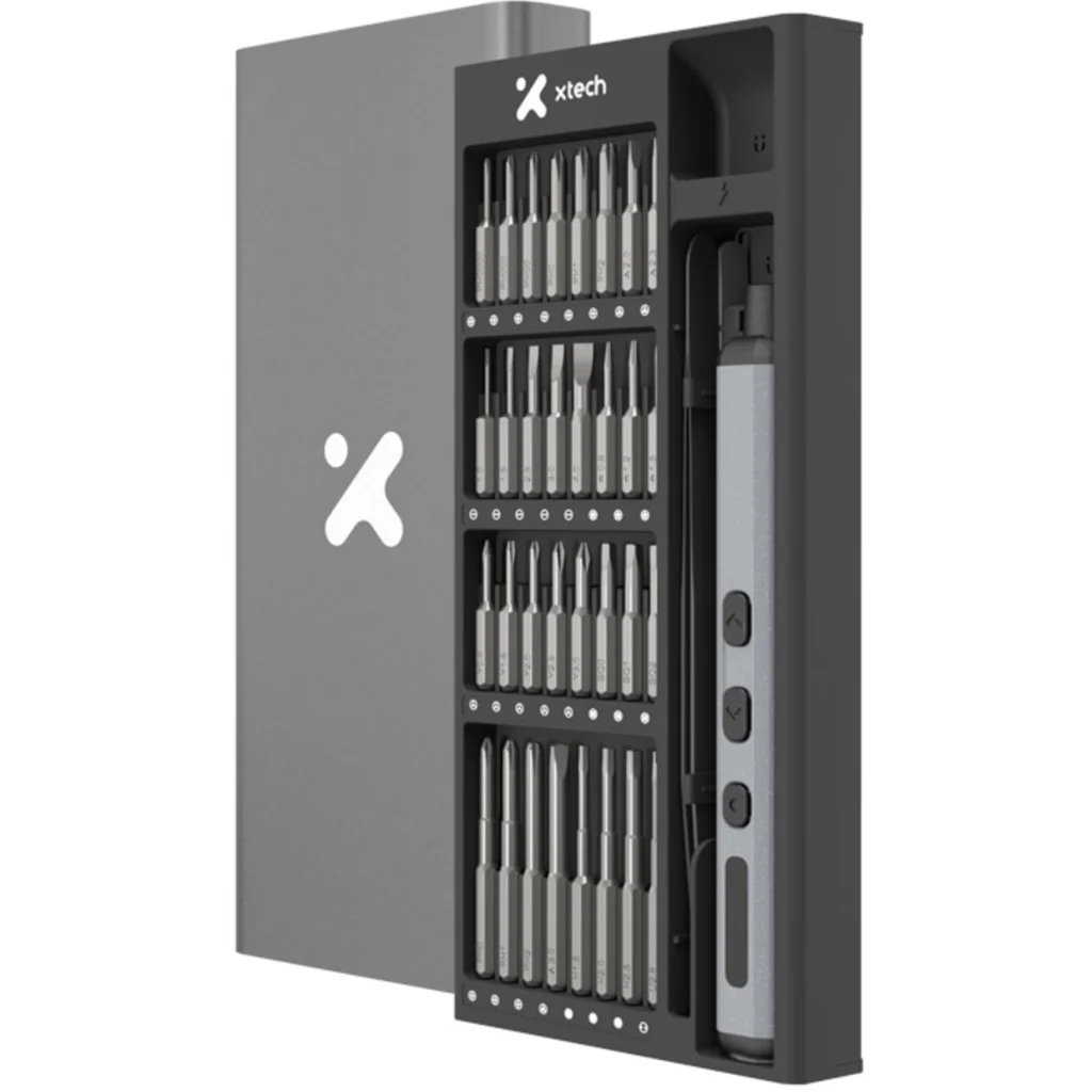 Imagen 8 de Xtech - 68-in-1 High-Precision Screwdriver Kit - Rechargeable Electric XTA-821