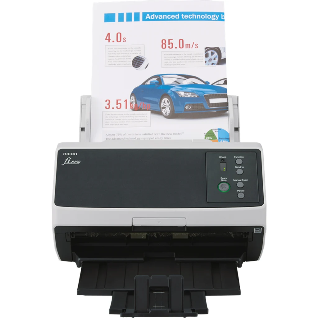 Imagen 2 de Escáner de Escritorio Ricoh fi8150, 600dpi ADF A4, Carta USB LAN