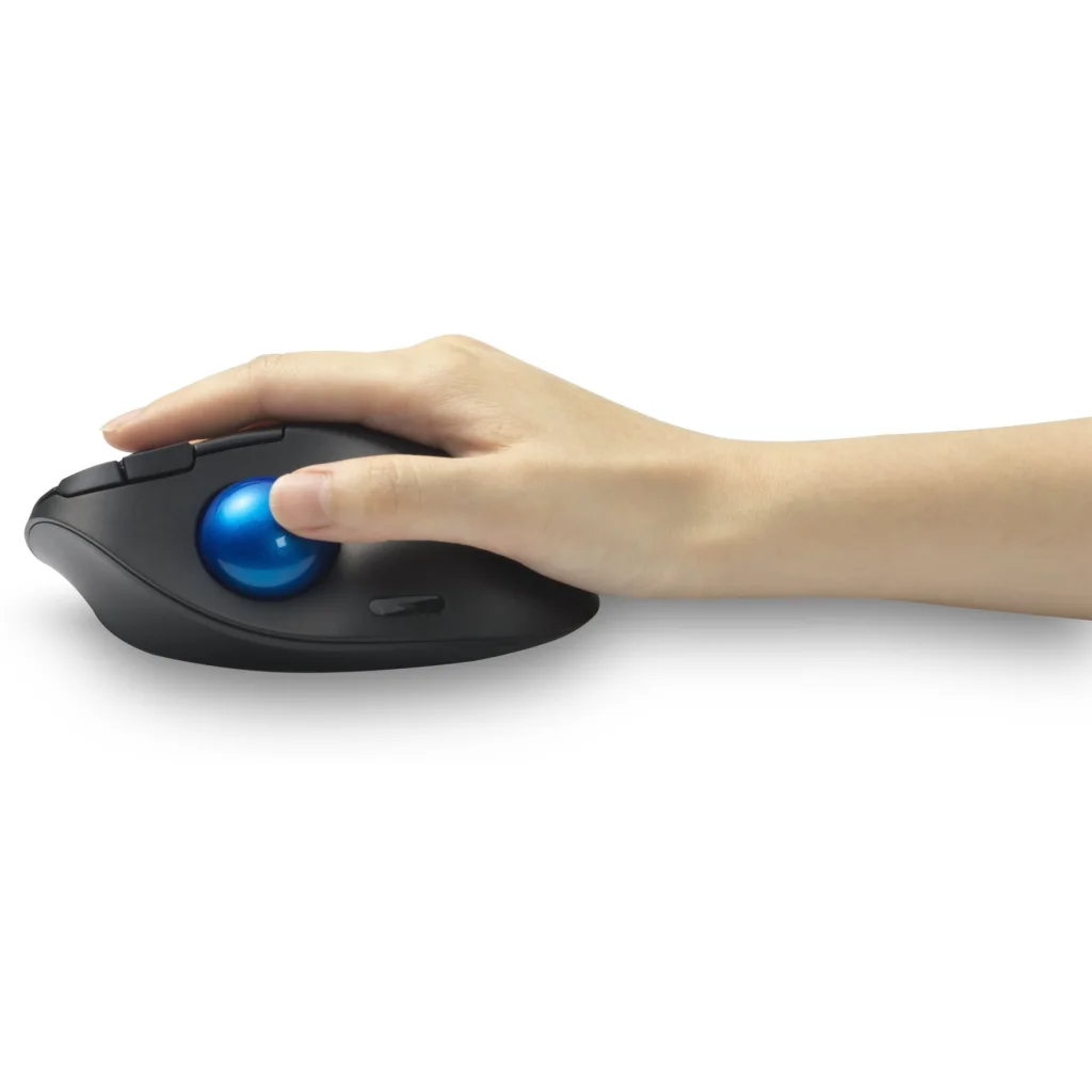 Imagen 2 de Mouse Kengsington Trackball Pro Fit Ergo TB450 Conexión Inalámbrica Color Negro