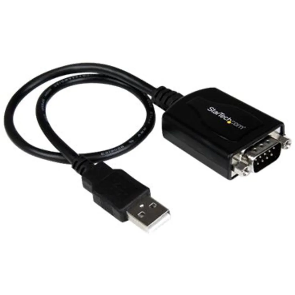 Imagen 5 de Adaptador USB 2.0 Tipo-A a Serial DB9 RS232 M/M 1ft 0.3mt Negro - StarTech
