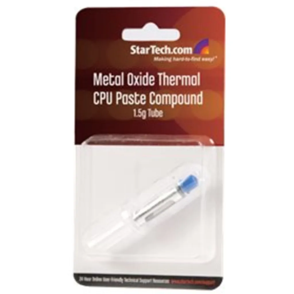 Imagen 4 de Pasta Térmica Refrigerante Jeringa 1,5g Silicona y Oxido Metálico