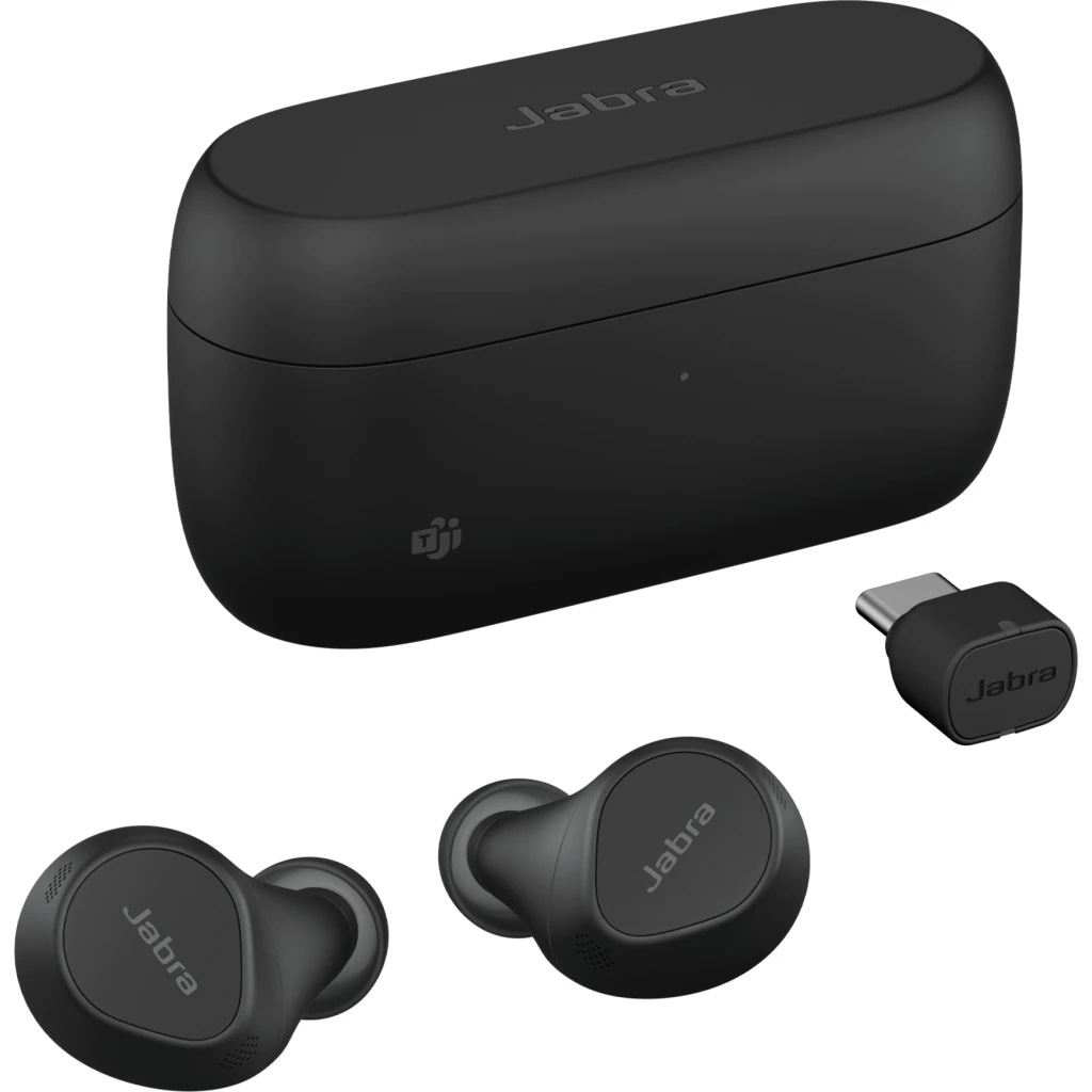 Imagen 2 de Audífonos Inalámbricos Jabra Evolve2 Buds MS con Estuche de Carga, BT 5.2, USB-C