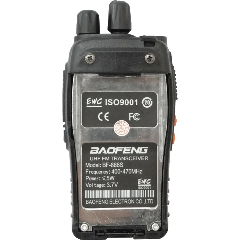 Imagen 5 de Radio 1un 6km 400-470MHz 16-Canales incl. cargador y bat 3,7V 1500mAh