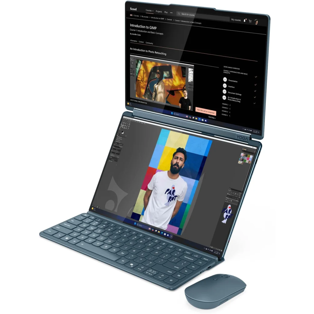 Imagen 7 de Notebook Lenovo Yoga 9 14IAH10 Ultra 9 285H 32GB 1TB 2*14" Táctil W11H+Pen