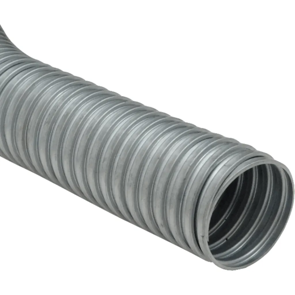 Imagen 2 de Solo-Metal 75mm Rollo-20mts Conduit Flexible Diametros ext/int 75/69mm