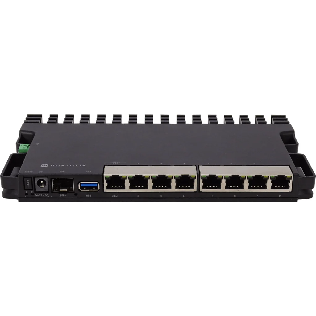 Imagen 4 de Router Mikrotik RB5009UG+S+IN, L5 1GB-RAM 7-1000 1-2.5G 1-SFP+