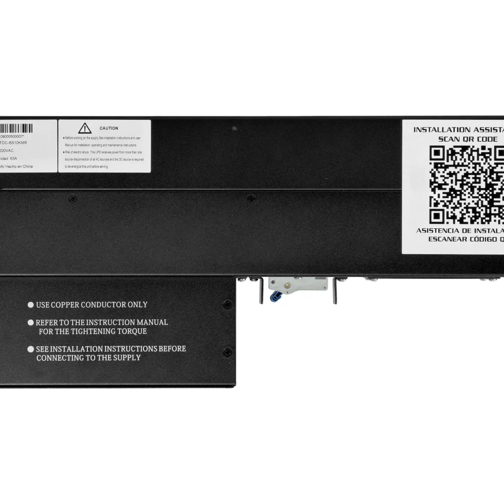 FORZA bypass 1-Fase 63A Conmutador Manual Rack 2U para/UPS 6/10KVA
