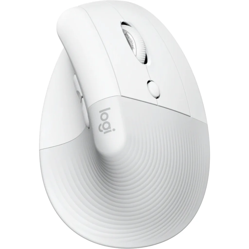 Imagen 10 de Mouse Ergonómico Inalámbrico Logitech Lift Vertical Óptico 4000DPI 6 BT Blanco