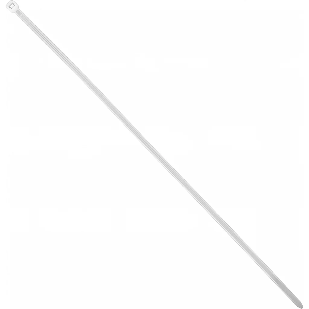 Imagen 1 de 50-un 350x4,8mm Blanca Amarra Plastica Nylon 4.8x350mm