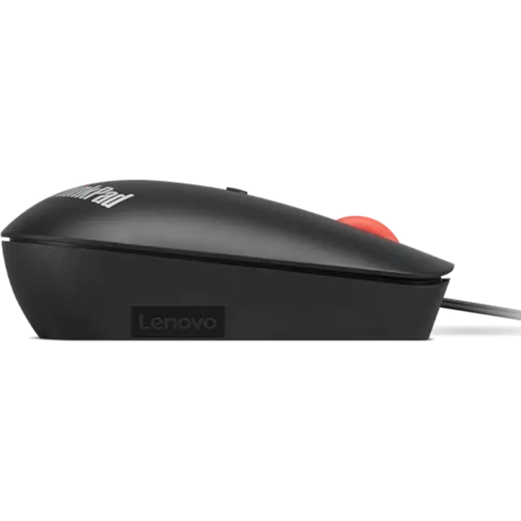 Imagen 2 de Mouse Alámbrico Lenovo ThinkPad, Óptico 2400dpi USB-C/A Negro cuervo