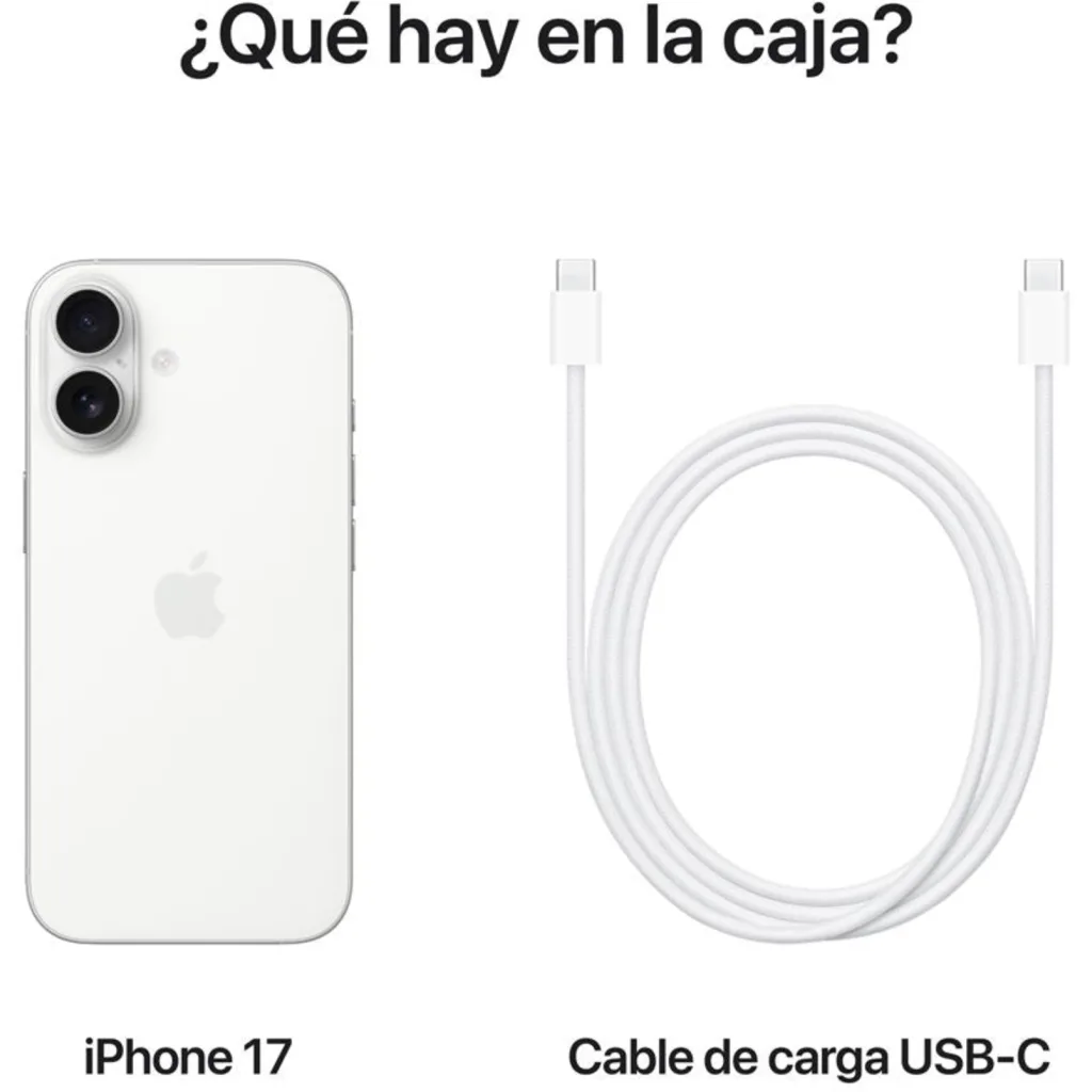 Imagen 4 de iPhone 17 512GB blanco