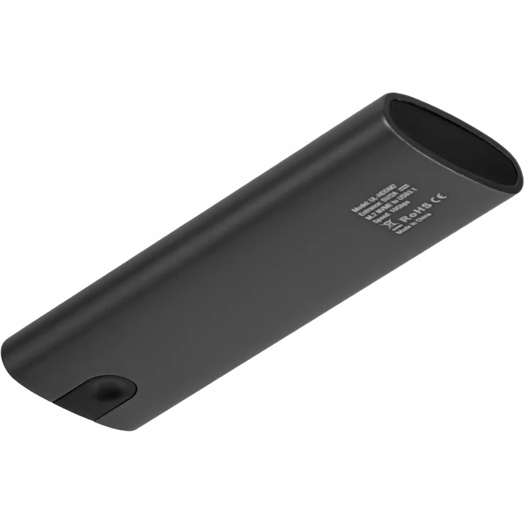 Imagen 1 de Cofre Porta SSD M.2 Genérico USBC-M2, para M.2 NVMe, Incly. Cable USB-C M/M