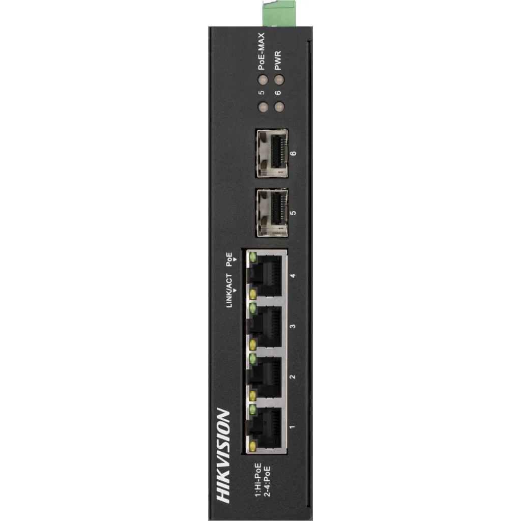 Switch Pro Series Hikvision DS-3T0506HP-E/HS - unmanaged - 3 x