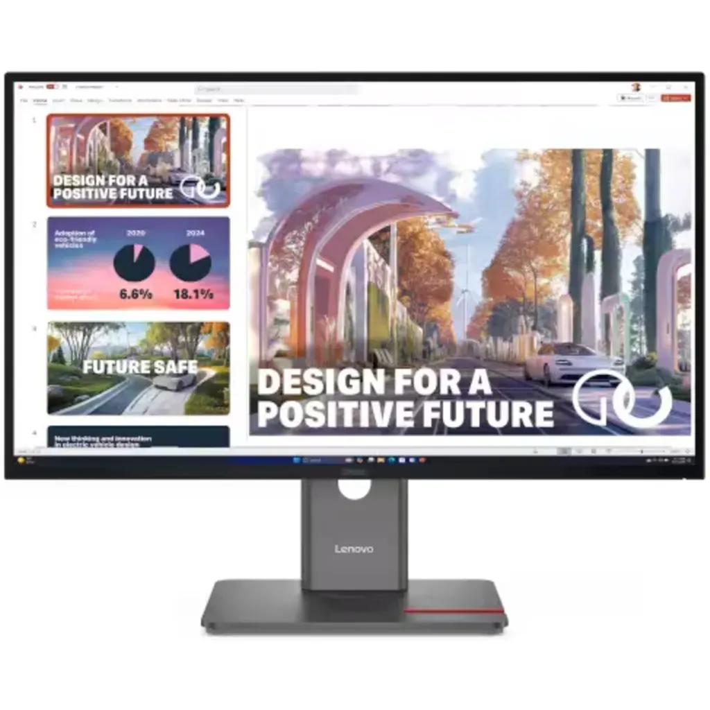 Monitor Lenovo ThinkVision P27QD-40 27"" QHD 2560*1440 IPS DP HDMI USB-A/C LAN
