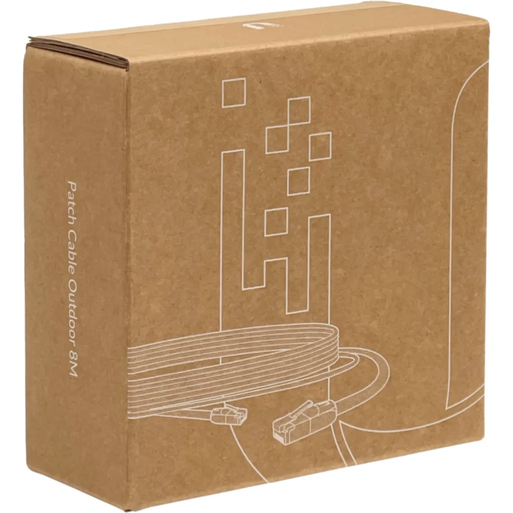 Imagen 3 de UBIQUITI 8mt Negro F/UTP Cat5e Cable UACC-Cable-Patch-Outdoor-8M-BK