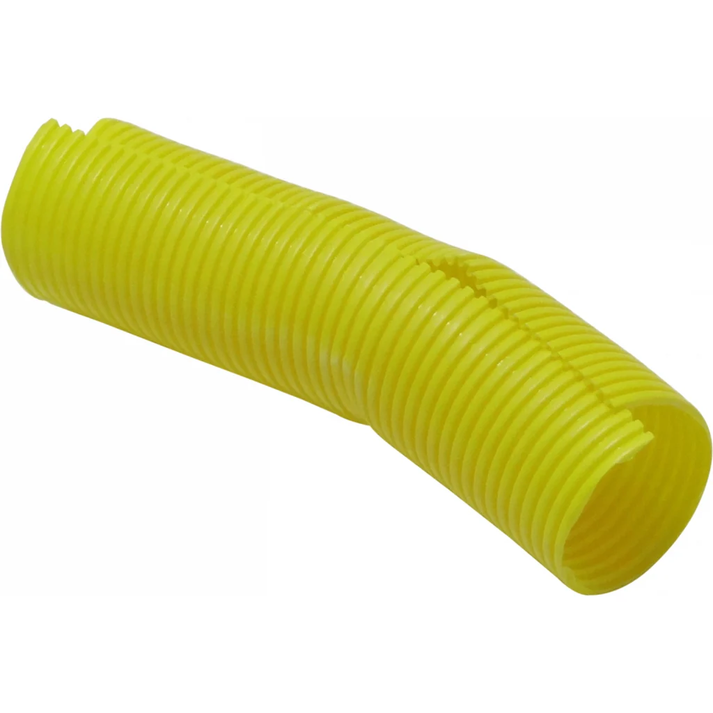 25mt Tubo 55mm Manguera Flexible Abierta Amarilla PC+ABS LSZH